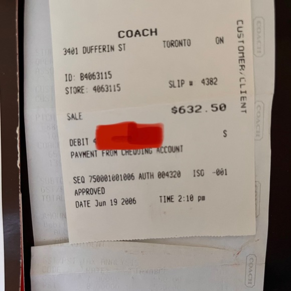 Coach real leather patch work - Picture 6 of 6